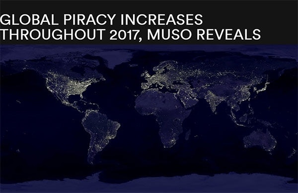 2017年盗版网站访问量超过3002亿次